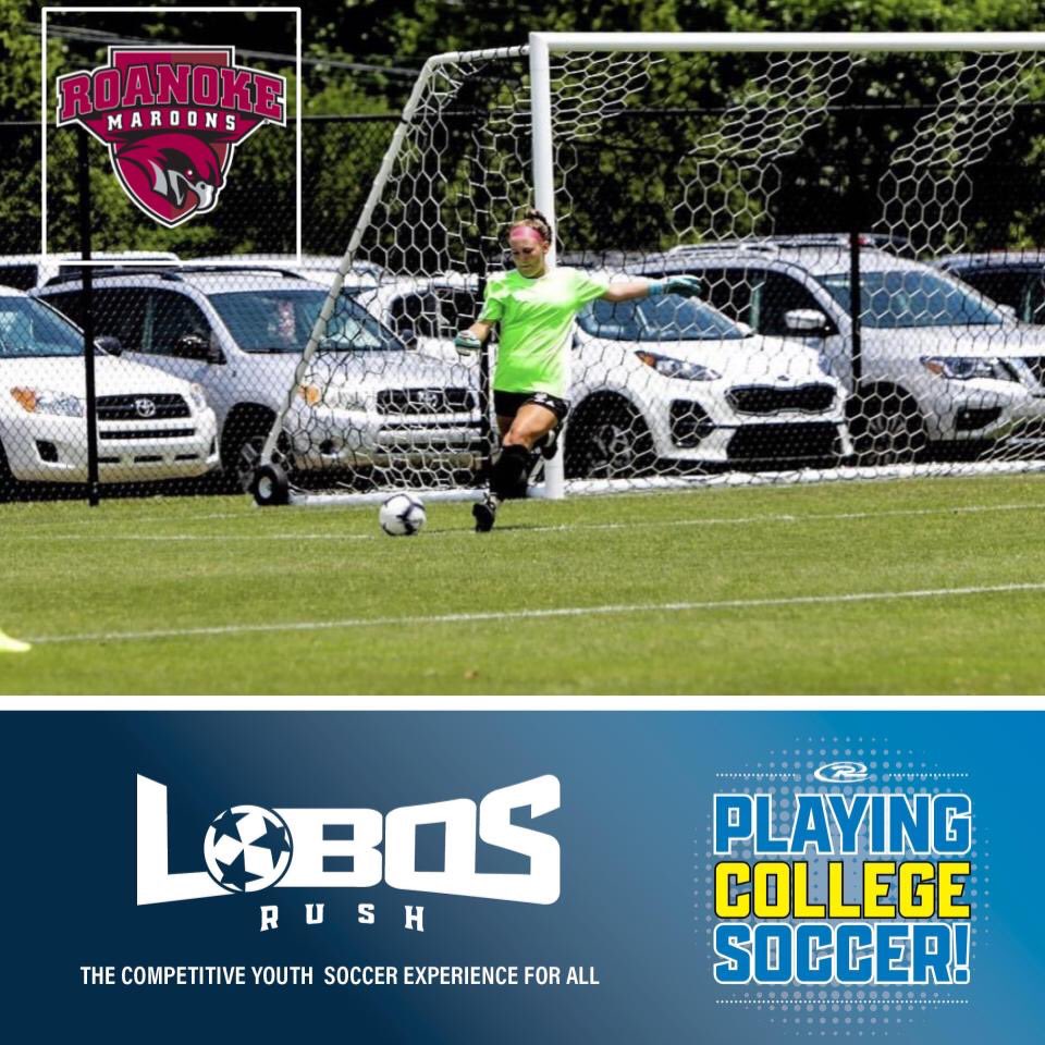 lobosrushsoccer's tweet photo. Congratulations to Taylor Gallik! She is committed to play for @RoanokeWomenSoc Women’s Soccer this fall. We wish you all the best, Taylor! 

#LobosForLife #ThePathway #LobosRush #RushSoccer https://t.co/YN7Xedbn6r