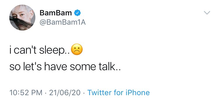 bambam and ahgases... phew… believe me when i say this NOBODY has the kind of relationship that we have with bambam. the mutual love and respect is EVERYTHING! bambam comes to talk to us when he can’t sleep, and he tries his best to be involved. we are so lucky to have him