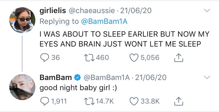 the level of comfort bambam and ahgases have with each other >>>>>>