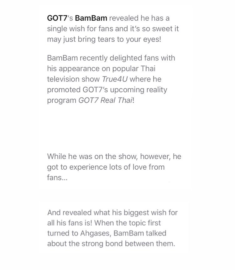 look at the way he talks about us and cares about our lives just as much as we care about his... he’s such a beautiful person inside out