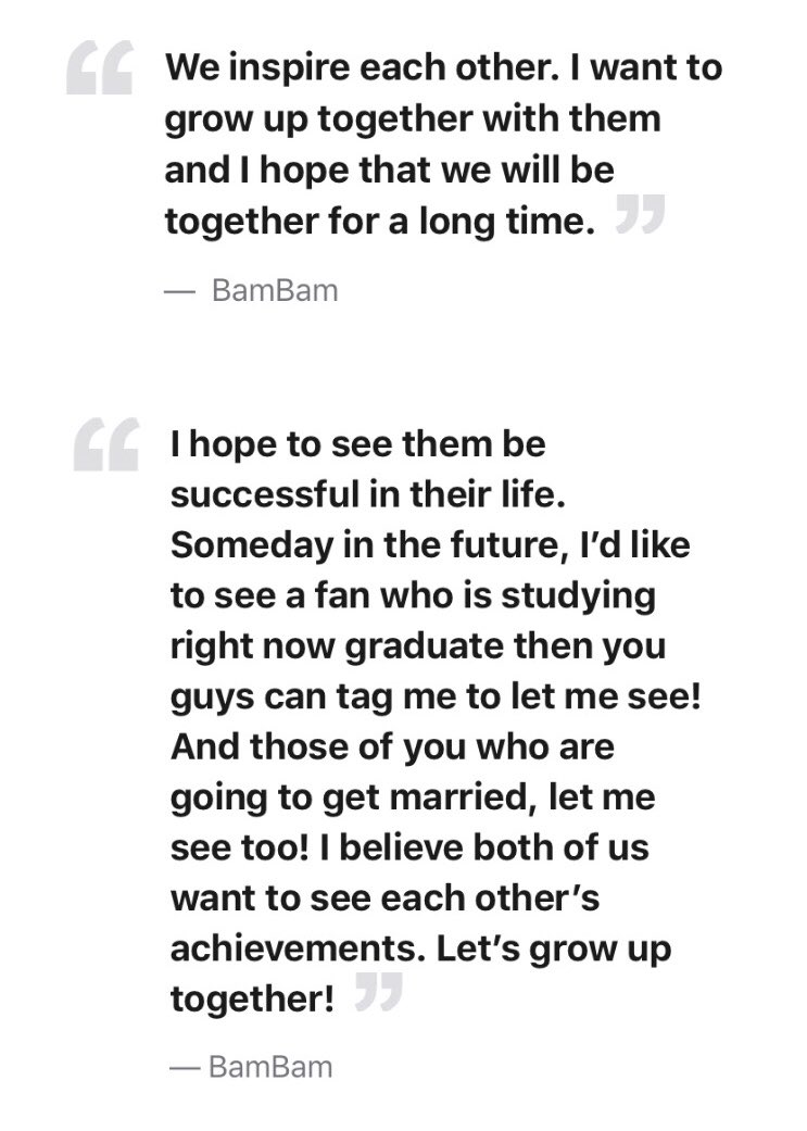 look at the way he talks about us and cares about our lives just as much as we care about his... he’s such a beautiful person inside out