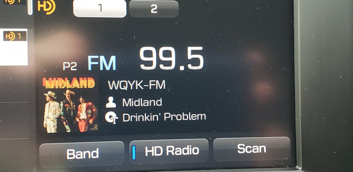 bampac29's tweet photo. Doesn't matter how many times I hear @MidlandOfficial #DrinkinProblem it gets better every time. They cannot make a bad song, one of the most profound artistic country bands out there @995QYK https://t.co/2wuFTIXPI1