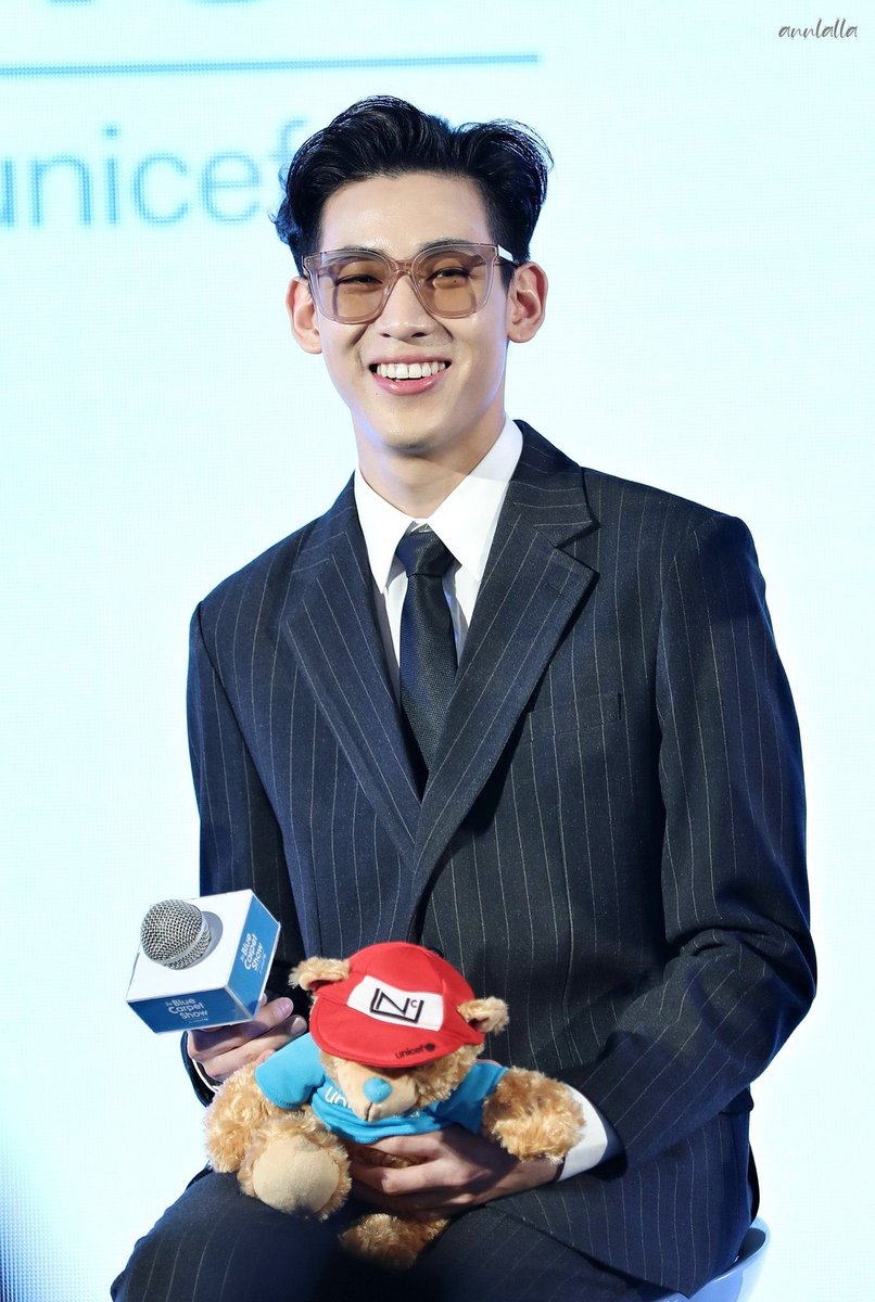 he’s also the ambassador of unicef and uses his positive influence to bring about change