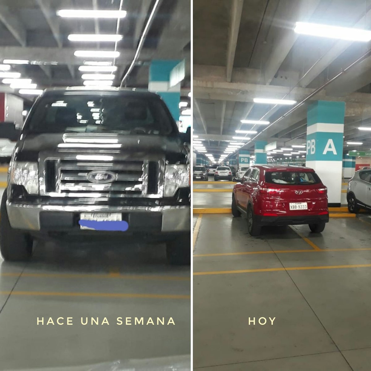 Juancaharo80's tweet photo. @portalshop_uio parece de replay exactamente en el mismo lugar ya no hay respeto por nada ni nadie. https://t.co/TxGr7kVjYS