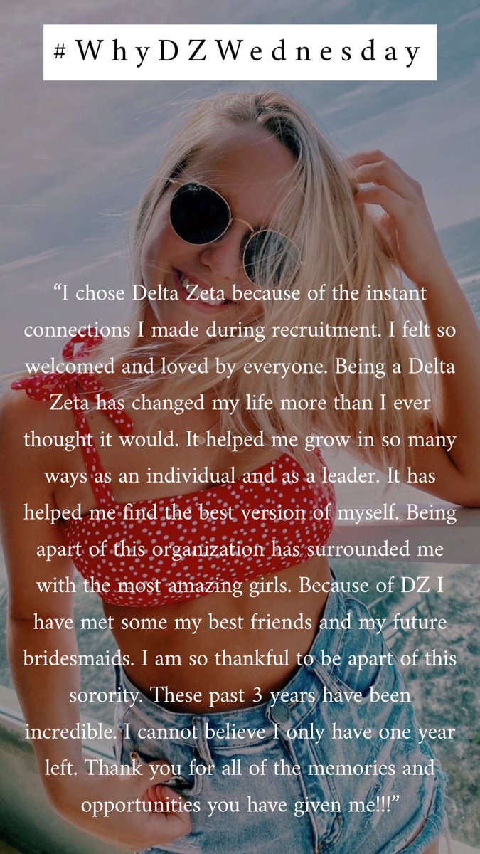 TSUDeltaZeta's tweet photo. #WhyDZWednesday ๐คฉ
Read below to find out our sister @savcupit reason as to why she knew DZ was home for her ๐ฅฐ #TrulyDZ https://t.co/terFm2Tpga