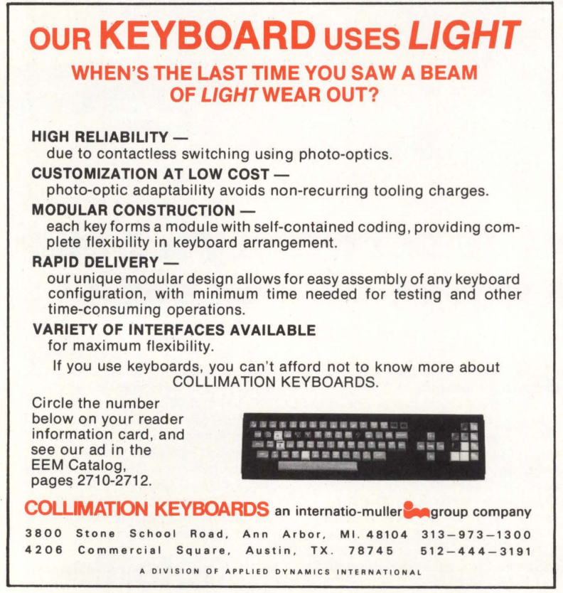 never heard of Collimation Keyboards either.