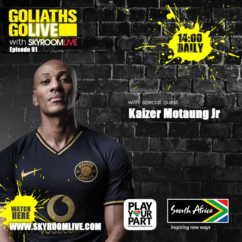 PlayYourPartSA's tweet photo. We're talking active citizenship during #MandelaMonth with the @Goliath_Goliath trio this week on #Goliathsgolive, ft. special guests @MissSasha_Lee, and @kaizerm_jr.

Stream live from our Facebook page or head to https://t.co/MXlV9T7yjw at 2PM. See you there!

#PlayYourPartSA https://t.co/AfuTObThD8