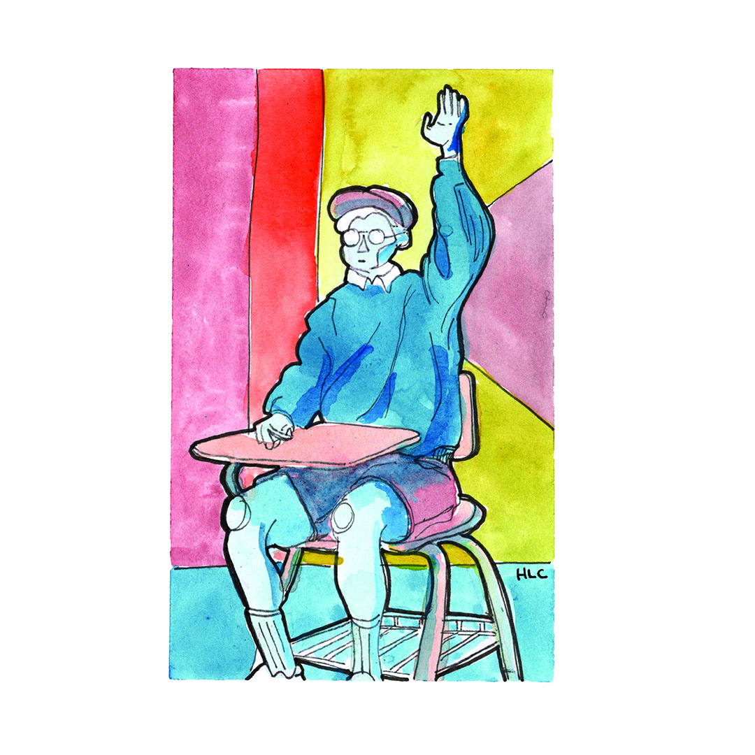 DesignCarlson's tweet image. NAME THAT TUNE:

🎵I study nuclear science/ I love my classes/ I got a crazy teacher, he wears dark glasses/ Things are going great, and they're only getting better 🎶

#fashionillustration #illustration