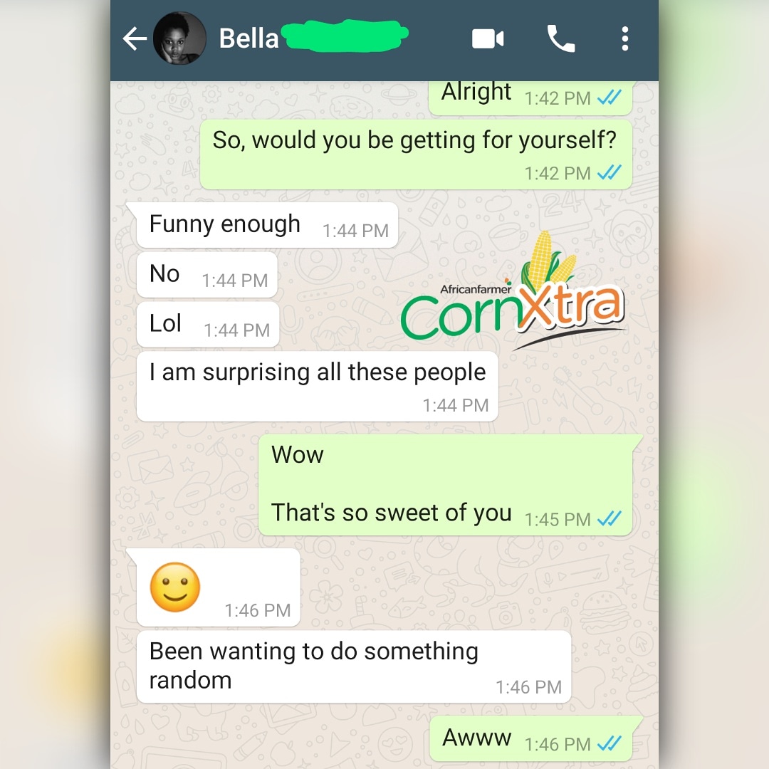 CornXtra's tweet photo. Not all Heroes Wear Capes. We'd like to Specially Celebrate one of our Sweetest Customers. 

We see you @etazio

You too can Show Love to your loved ones

Tag someone you know deserves something sweet https://t.co/gRgMxdmDFO