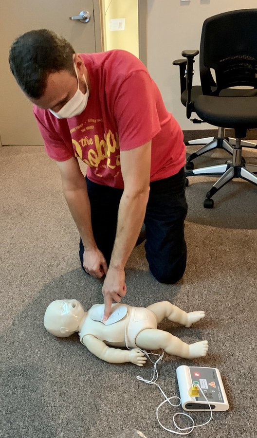 Customer feedback on our Blended Learning <a href="/redcrosscanada/">Canadian Red Cross</a> First Aid Course ~ " Despite the COVID distancing requirements the instructor made practicing the skills comfortable and easy" londontraining.on.ca/first_aid.htm #ldnont