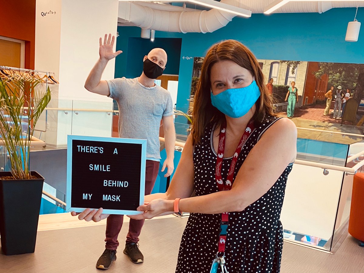 These past few months have taught us many things, not the least of which is how to smile with our eyes 👀 🙂