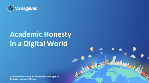 MeganADavenport's tweet photo. Academic Honesty in a Digital World is certainly complex! Feeling #thankful for all of the great tips from Lasse Nielsen! #MB24hrs @managebac #MBforIB https://t.co/JxPbeu3Mhp