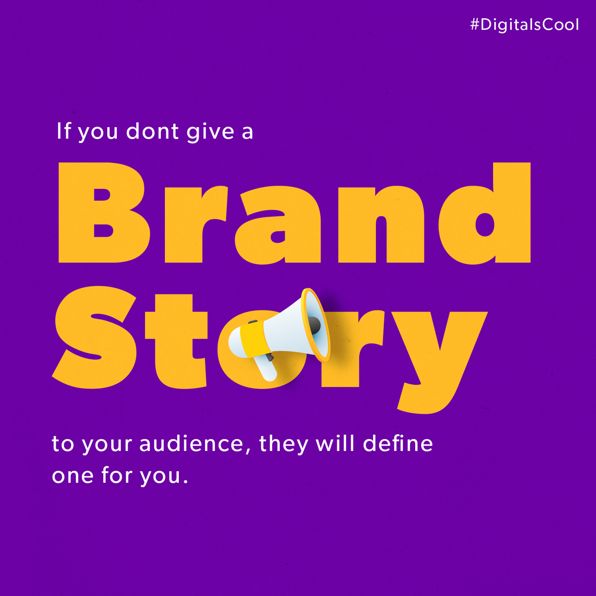You need to craft your brand story in your market. This is how your customers will perceive you. For more tips on brand building, call us today. #digitalmarketingagency #digitalmarketingcourse #brandbuildingtips #skillzlearn #digitalscool