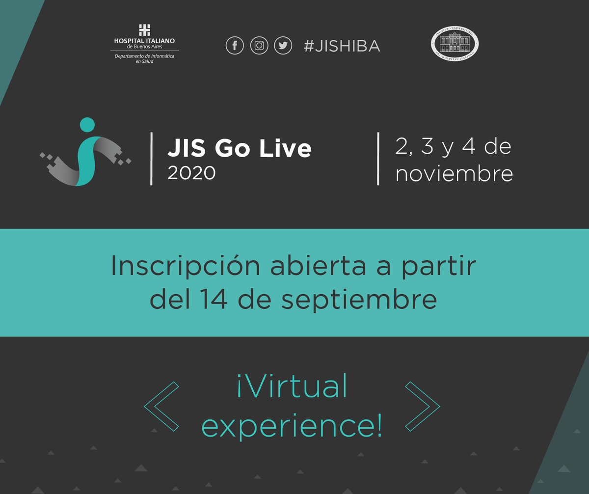informaticaHIBA's tweet photo. A raíz de la gran cantidad de consultas recibidas queremos contarles que ¡Ya tenemos fecha de inscripción a las XV Jornadas de Informática en Salud! 🙌

🥳 A partir del lunes 14 de Septiembre estará disponible la inscripción online desde la web https://t.co/2DQv3b3beB

#JISHIBA https://t.co/jIgabXOckM