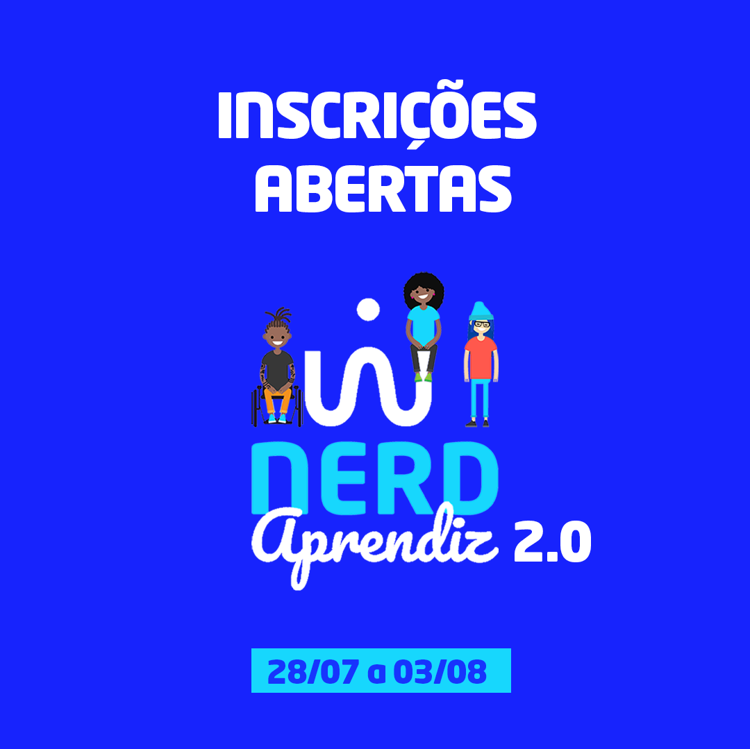 Nosso Programa de NERD Aprendiz está de volta! 
Se você quer iniciar a sua carreira profissional em uma empresa de tecnologia que está revolucionando o mercado de comunicações com #InteligenciaArtificial, esta é a oportunidade!

bit.ly/NerdAprendiz