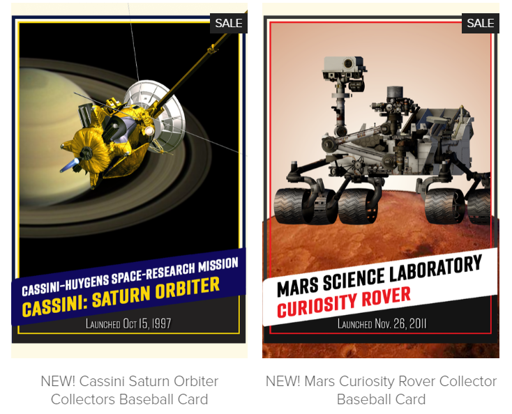 Cassini Rover Introducing the latest in the Rockets and Robot card collection ...