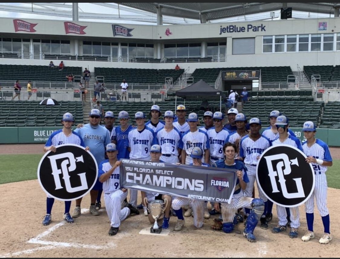 Congratulations to our HitFactory 2023 Yeam for winning The Perfect Game 15u  Championship!!!