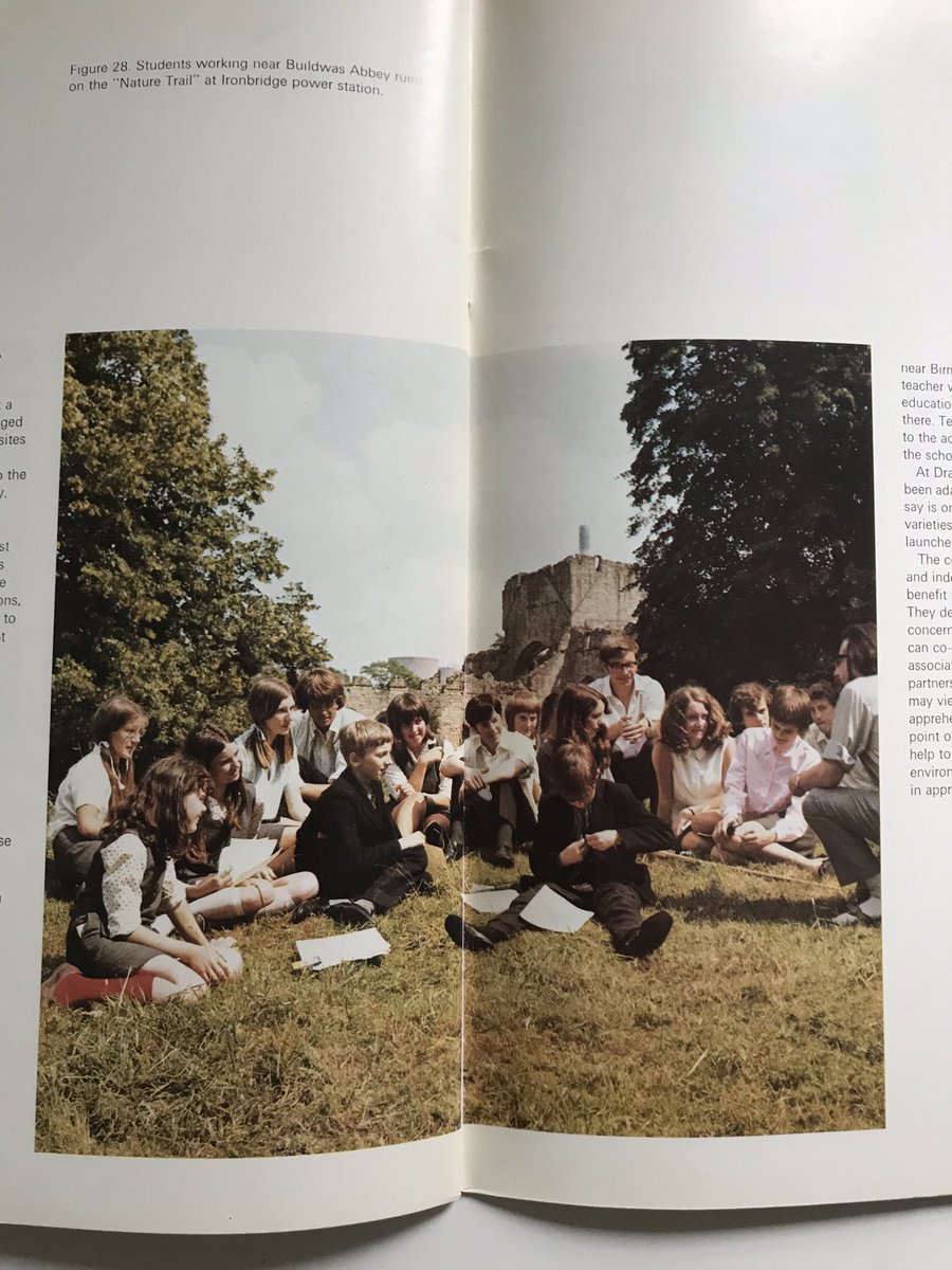 And kids on a school trip at the Abbey club at Buildwas Abbey which was the sports and social club for Ironbridge Power Station (only closed and sold by Uniper four years ago!)