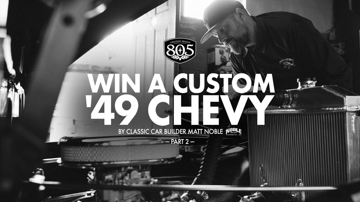 805Beer's tweet photo. Check out part two in a four-part video series on the '49 Chevy 5-window pick-up truck rebuild with Matt Noble. Took over nine months to complete, but worth every hour and every detail.https://t.co/g1AGIZTKCl #properlychill #customrestoration #classictruck #49chevy #giveaway https://t.co/ek2SqnX3oi