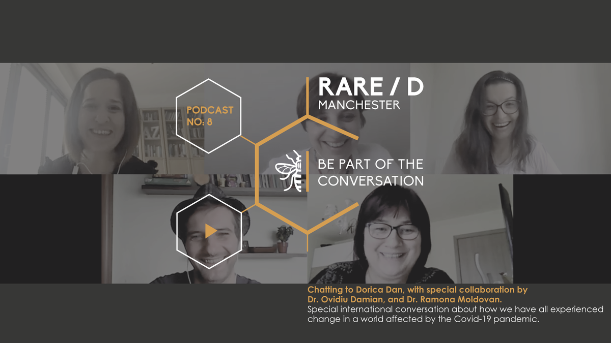 whitworth_group's tweet photo. Listen to our latest International #RareDConversations podcast episode from Romania
Hear so many stories from our very special guest @DanDorica with guest listeners @ovidiu_damian and our very own @ramonazmoldovan
https://t.co/JLeeTZ7i7w
Available across all podcast platforms https://t.co/HmdgFrL3mx