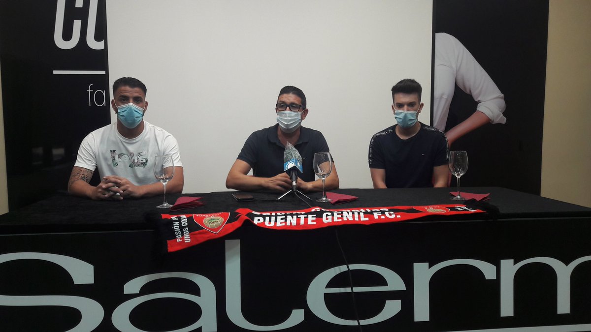 Primeras presentaciones en el <a href="/SalermPG/">Salerm Puente Genil F.C.</a>: el defensa <a href="/silejose35/">silverio josé</a> y el canterano Álvaro Trenas. Bonito detalle del presidente, Francis Cabeza, iniciando la rueda de prensa recordando al añorado José Delgado "Betis".