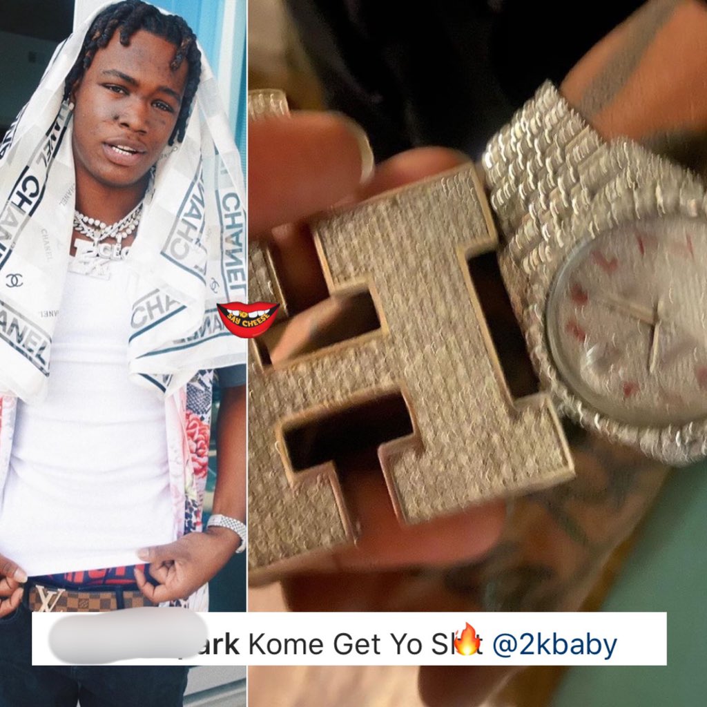 SaycheeseDGTL's tweet photo. Rapper 2kbaby was reportedly robbed for his jewelry in Orlando. https://t.co/yDgKxDJb5O