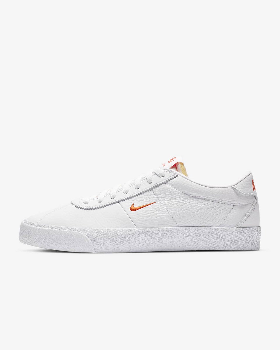 Snkr Twitr Nike Sb Zoom Bruin Low White Team Orange T Co Lw4ia0rg1q Ad