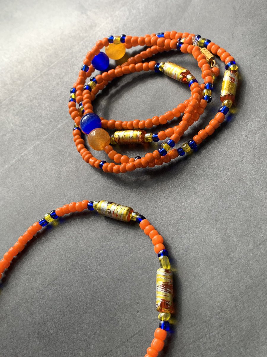 JaidedCo's tweet photo. Waistbeads and matching anklets 🤩 use the code 3SET for buy 2 get 1 free https://t.co/TCERy8szwx