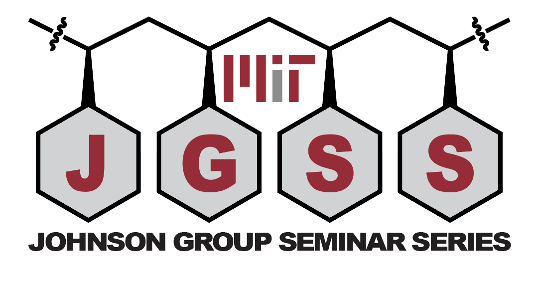 johnsonchem's tweet photo. We are excited to announce the Johnson Group Seminar Series #JGSS starting @MIT this Fall!

#JGSS is accessible for all at https://t.co/U3f2uDWSNn &amp; invites student-nominated professors, post-docs, &amp; graduate students w/ the goal of enriching academic discourse @chemistryMIT https://t.co/TIromoPZtH