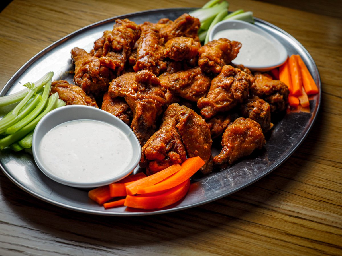 Happy #NationalChickenWingDay! We're extending this celebration for an entire WEEK from 7/29 - 8/4 and offering 6 Wings + 2 Beers + 2 Shots for $20! Check out the full #Fifty50WingWeek menu and book your table at TheFifty50.com 🔥