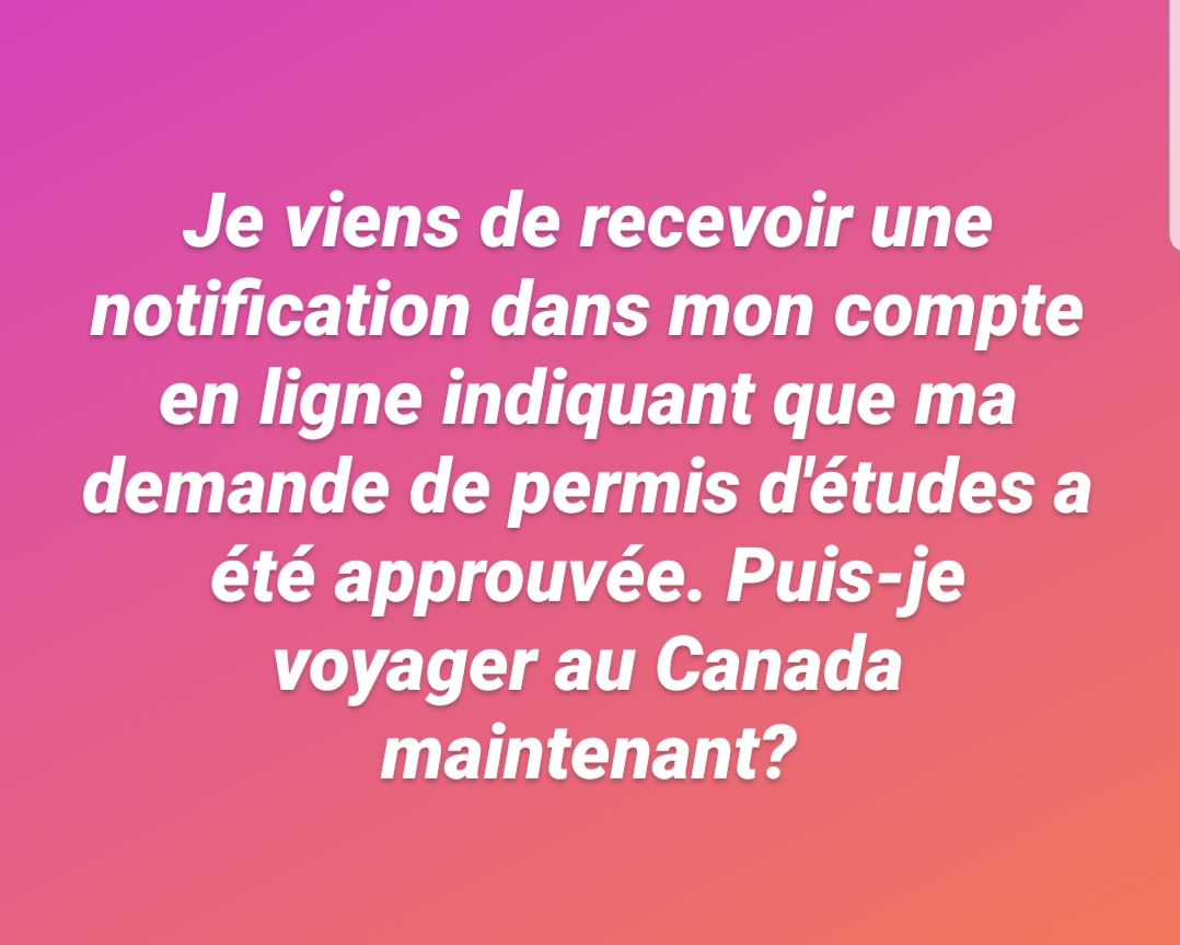 Les restrictions de voyage pour le Canada demeurent en vigueur et la plupart des étudiants ne peuvent toujours pas entrer au Canada, même s'ils reçoivent une approbation sur leur demande de permis d'études.
⬇️ https://t.co/MBEVpXqnFg
