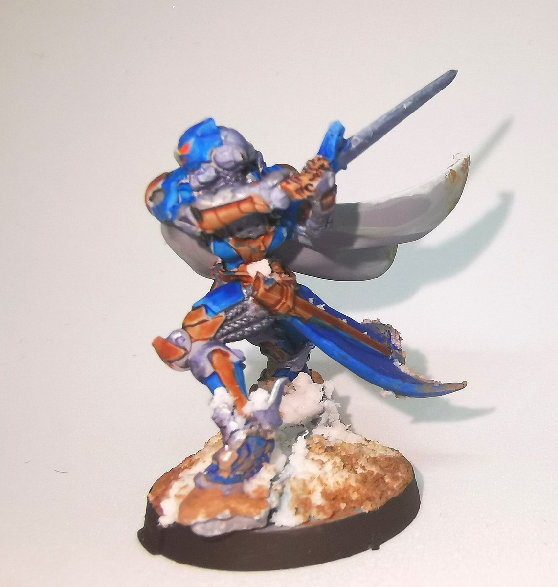 GriffsMiniWorks's tweet image. Infinity&apos;s Operation Kaldstrom Knight of Justice. What a fun model this was to paint. Especially the snow+mud, which was a first for me.
#Infinitythegame
#Infinity
#OperationKaldstrom
#KnightofJustice
#PanOceania
#warcors
#miniaturepainting
#warmongers