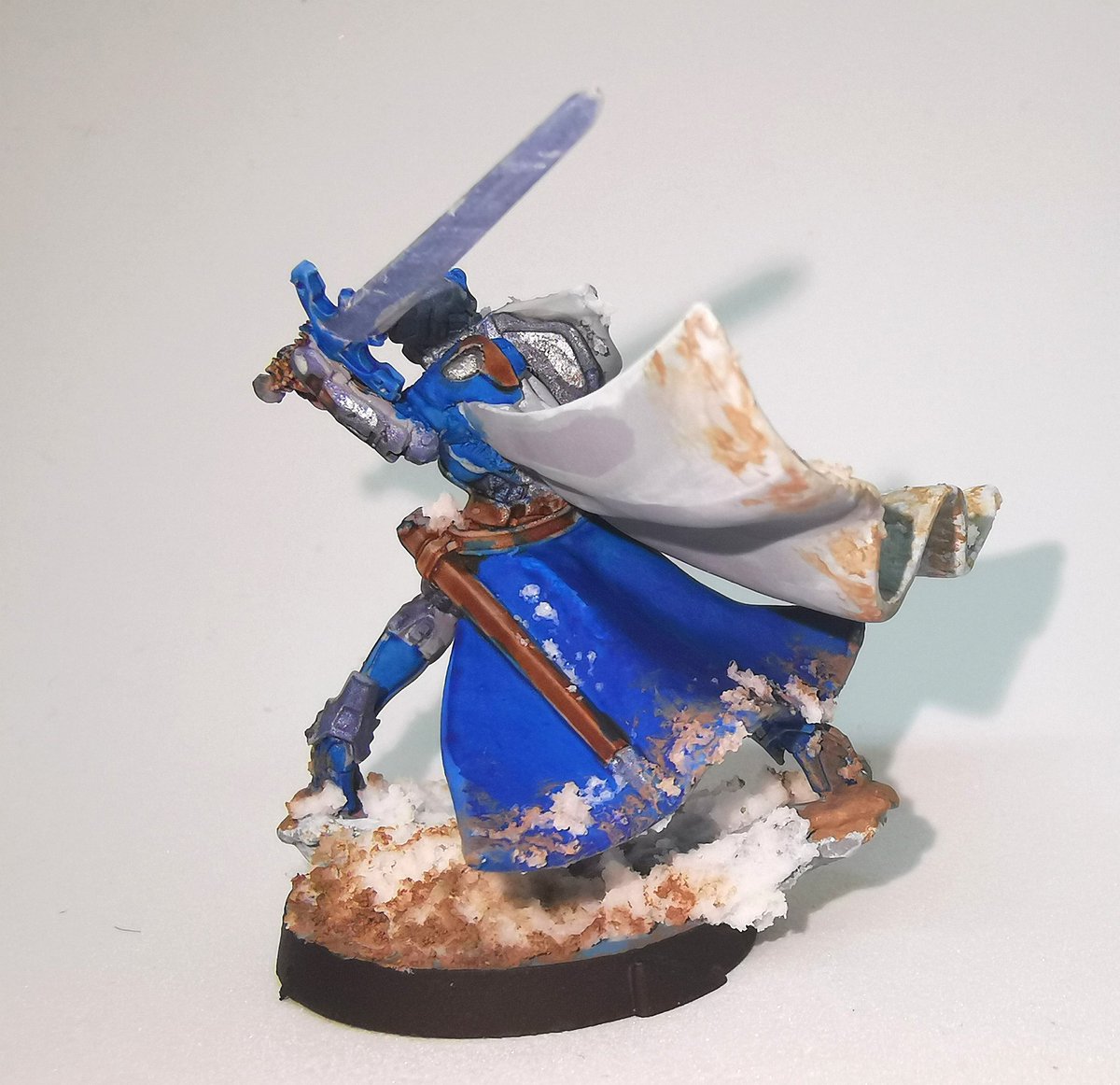 GriffsMiniWorks's tweet image. Infinity&apos;s Operation Kaldstrom Knight of Justice. What a fun model this was to paint. Especially the snow+mud, which was a first for me.
#Infinitythegame
#Infinity
#OperationKaldstrom
#KnightofJustice
#PanOceania
#warcors
#miniaturepainting
#warmongers