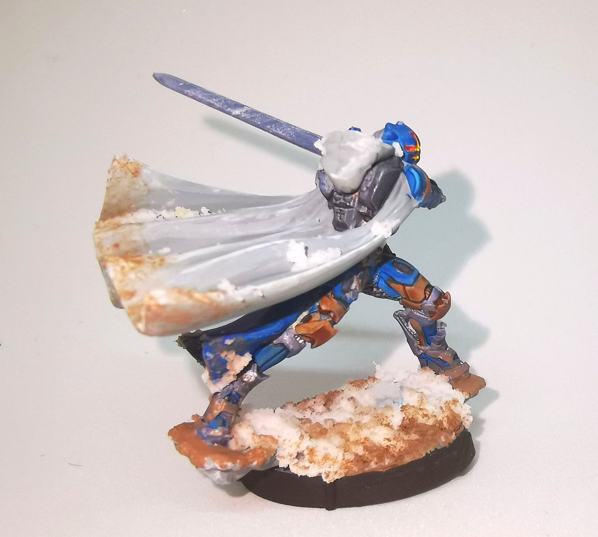 GriffsMiniWorks's tweet image. Infinity&apos;s Operation Kaldstrom Knight of Justice. What a fun model this was to paint. Especially the snow+mud, which was a first for me.
#Infinitythegame
#Infinity
#OperationKaldstrom
#KnightofJustice
#PanOceania
#warcors
#miniaturepainting
#warmongers