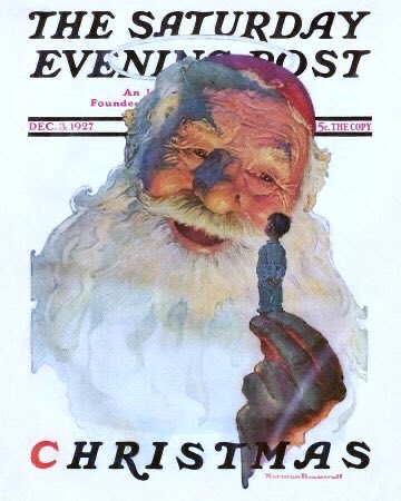 In 1926 he created the first of 51 paintings for the Boy Scouts of America annual calendars. Woman Working on a Lamp (1926), First in His Class (1926), Santa Claus (1927) & Hayseed Critic (1928)
