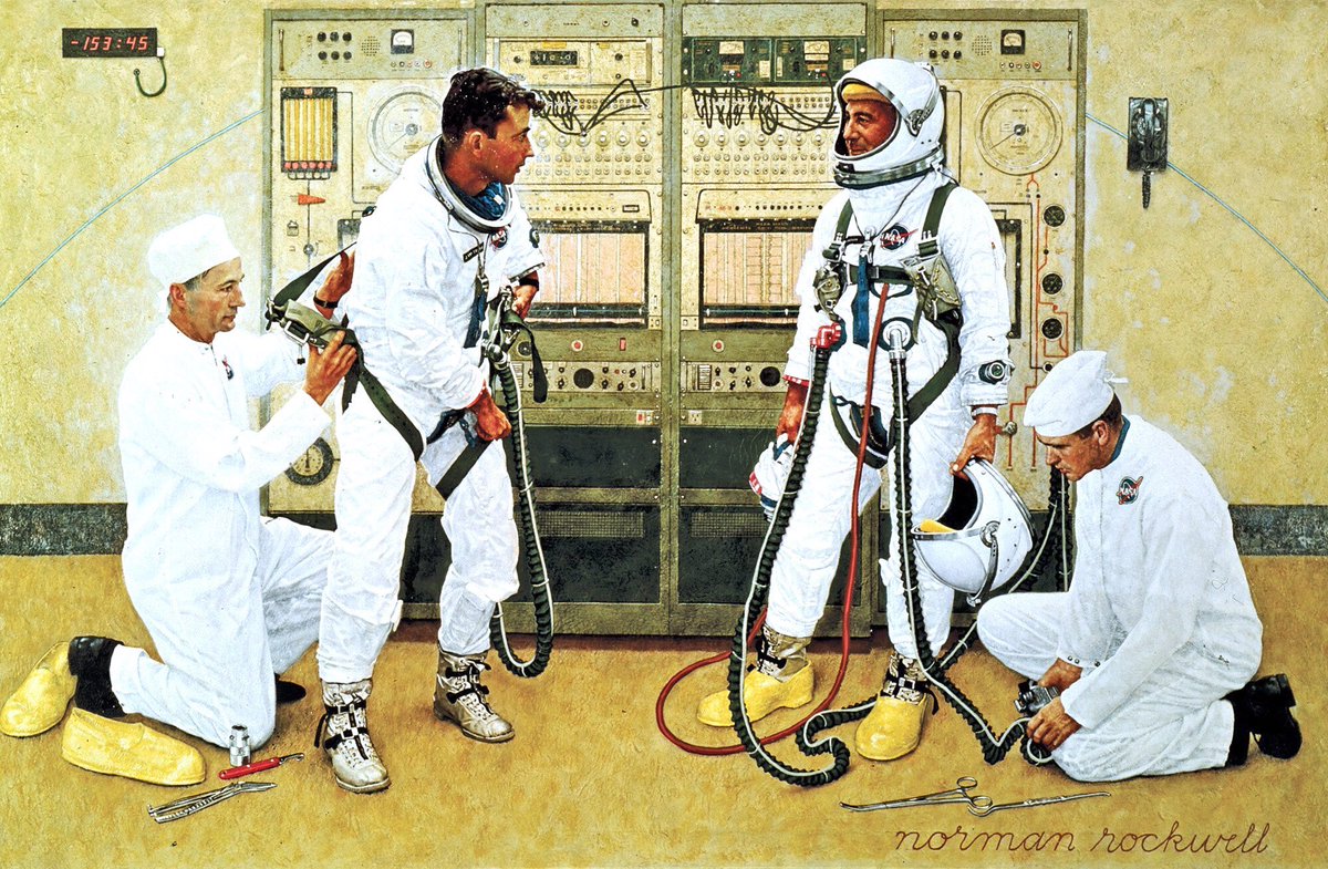 He moved to Look Magazine where he had greater freedom of expression & used it (The SEP only allowed African-Americans be depicted in subservient roles!). Astronauts (1965), Murder in Mississippi (1965), New Kids in the Neighbourhood (1967) & the Right to Know (1968)