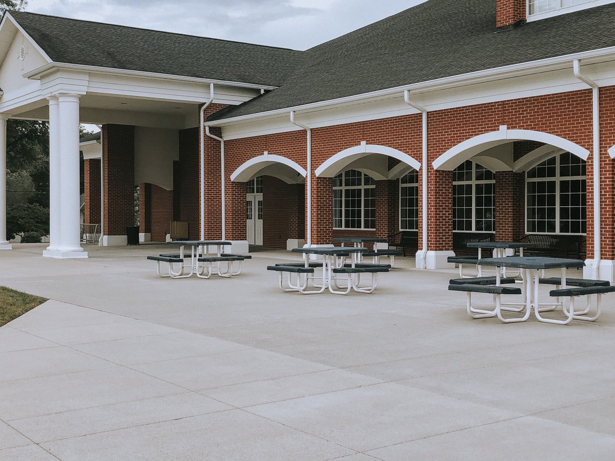 JohnsonUniv's tweet photo. Preparations continue for fall semester—we’re looking forward to socially distanced meals outside!
#Go2JU https://t.co/GFEydbeX6f