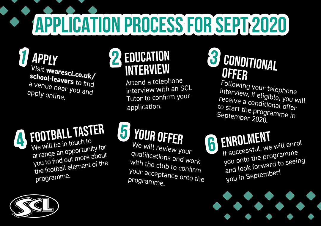 SCLeducation's tweet photo. It's not too late to apply! 📋
Our September 2020 courses are still open - find out how to register your interest below!
#WeAreSCL https://t.co/OZ7JaNe4Vs