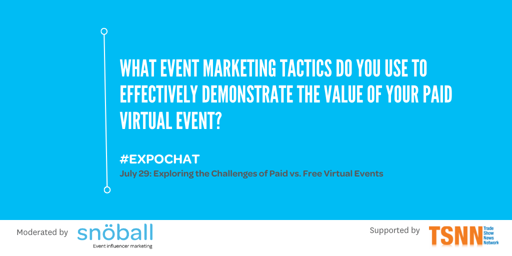 And one last Q8 with 2 min to spare #expochat