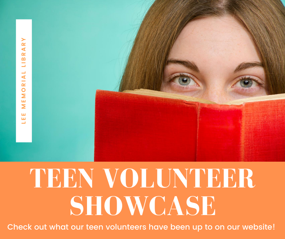 Our teen volunteers have been hard at work making fun video tutorials, book reviews, and more! Take a look at what they're made on our website! leememoriallibrary.org/teen-volunteer…