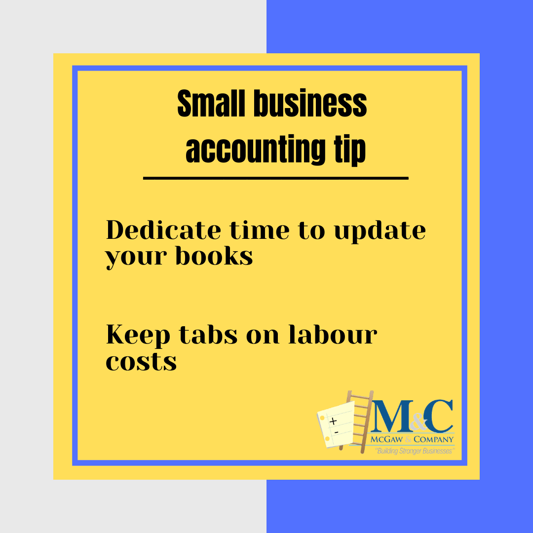 You must take the time to update your accounting periodically.  It will enable you to make decision as the needs arise and it also saves you time to have it at the end of the year. 

It also allows you to file your taxes early.