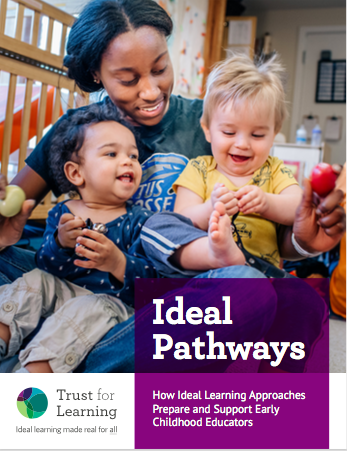 NASBE's tweet photo. New report from our friends @trustforlearning profiles 11 high-quality educator development programs and analyzes equity issues, challenges, and opportunities. Read on: https://t.co/NHMzdL3H7H #idealpathways https://t.co/EYLRWHzF5r