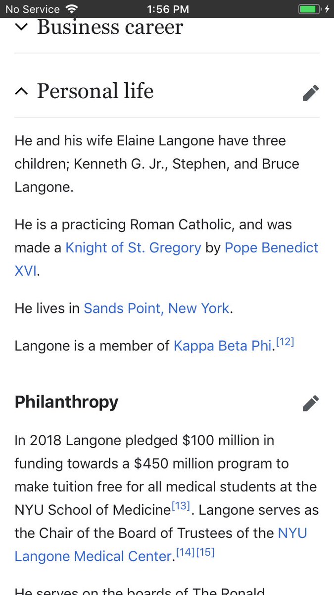 78/ KEN LANGONEHOME DEPOT FOUNDERSo we have an interesting blendPublicly boosts  @POTUS But was named a “Knight of St Gregory” by Pope German EvilpantsHrmm