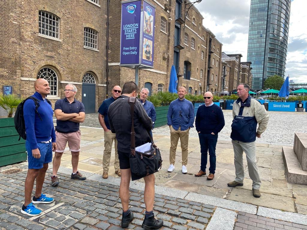 bcheritagetours's tweet photo. BCHT guides on tour with #paultalling around the Isle of Dogs #derelictlondon #iwilltravelagain #blackcabheritagetours #weregoodtogo https://t.co/B0B8KMndes