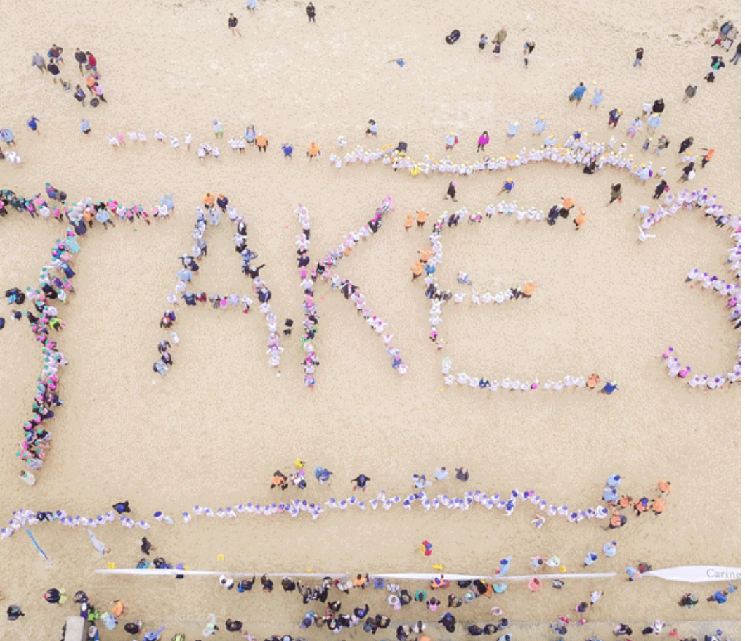 Wherever your outdoor adventures may take you, 1% for the Planet nonprofit member Take 3 challenges you to pick up 3 pieces of trash before you leave. If everyone took the #Take3fortheSea challenge, imagine what we could accomplish.