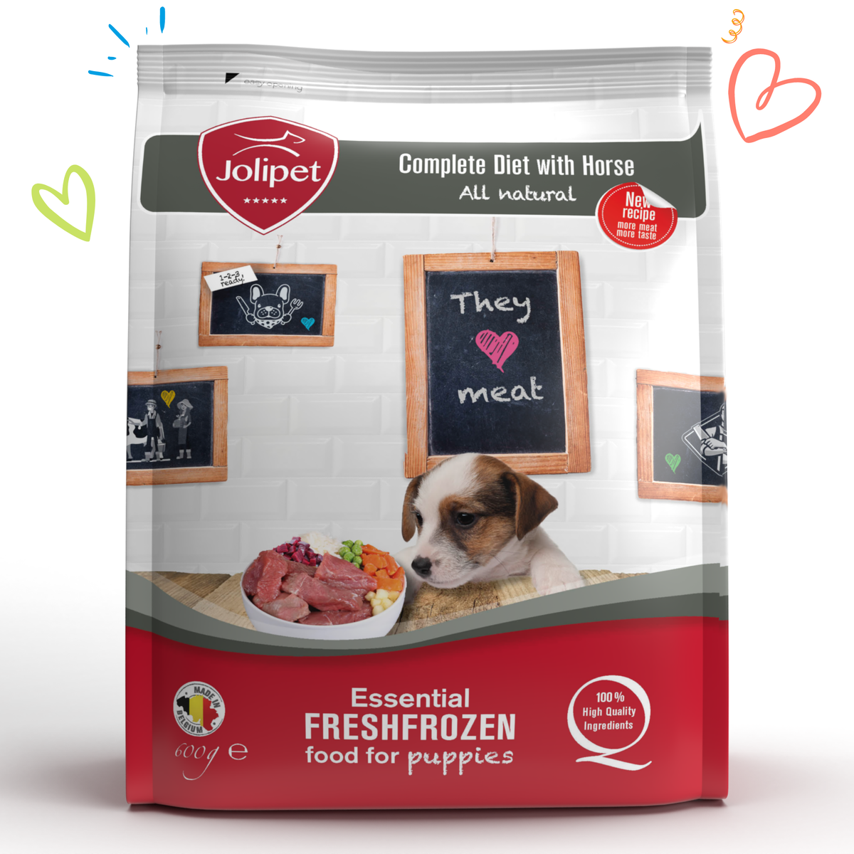 Jolipet_'s tweet photo. Pup in huis? Ontdek Jolipet Puppy met Paard 🥩
De eerste wetenschappelijk onderbouwde vriesverse voeding voor pups!
🌐 Check de Jolipet website voor een verkooppunt in jouw buurt! 
https://t.co/bpFIowiPLx

#jolipet #pup #puppy #dog #doggy #pet #petfood #hond https://t.co/B9rykJ0gmg