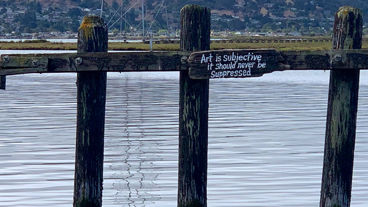 mike_dewald's tweet photo. The site in Larkspur where a 30ft tall sculpture of a Sir Francis Drake once stood. The city made the call to temporarily remove it overnight ahead of a planned protest Thursday. The story today on @KCBSRadio. https://t.co/wD0o3ia4Zp