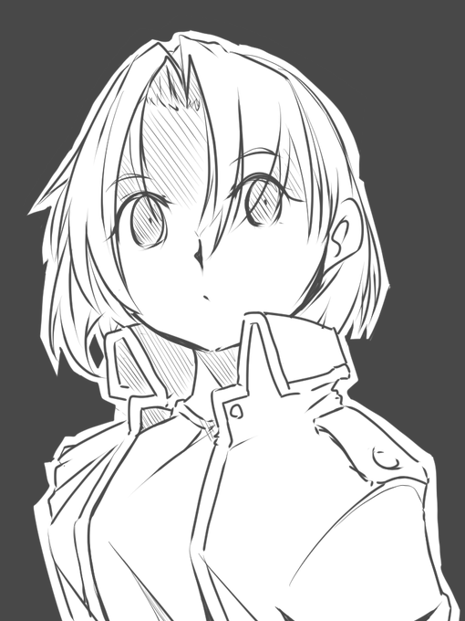 精神的に落ち込んでる時に描くオリジナルヒロインさん 