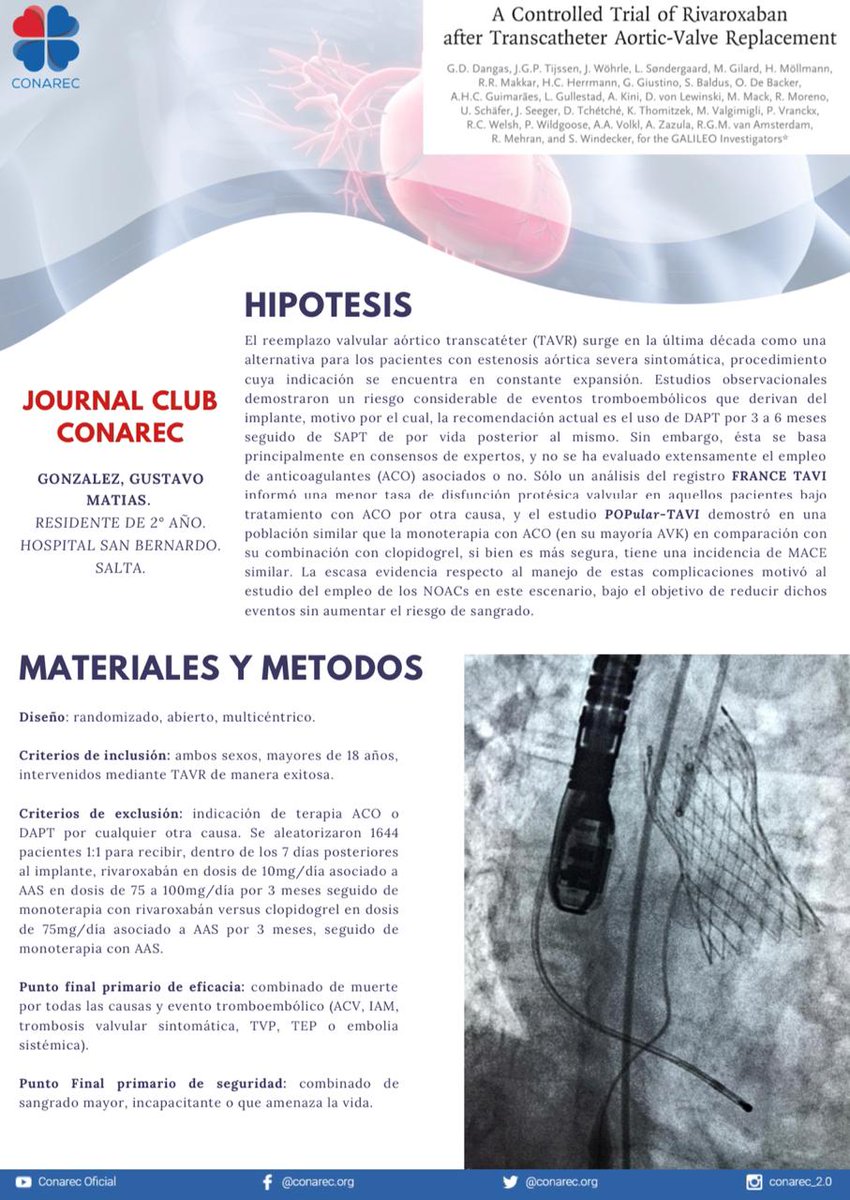 MeliAntoniolli's tweet photo. No te pierdas el journal de esta semana presentado por el Dr Gonzalez de Salta: GALILEO TRIAL
@CONAREC_ORG @sigal_alan @BeluLeguizamon3 @LuudMorcos @juliancolla2 https://t.co/AIiUnfwjSq