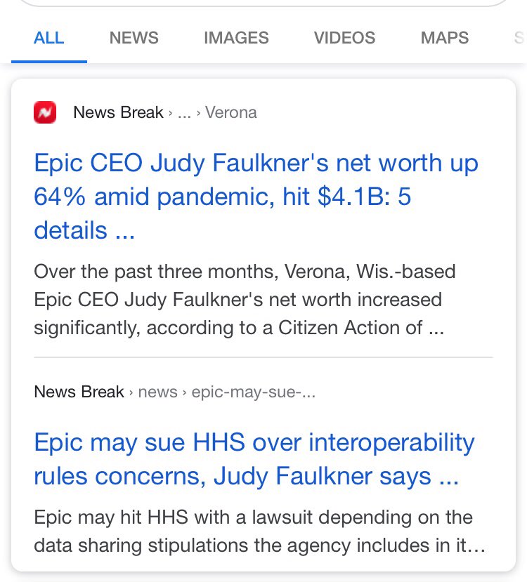 79/ JUDY FAULKNERHEALTHCARE MOGUL99% of assets to PledgeBig 0bama donor, H R C tiesValue up 64% since C0VIDHer company now holds the medical records of over 200 million peopleTried to block Trump Healthcare movies & didn’t want to share records in C0VID crisis